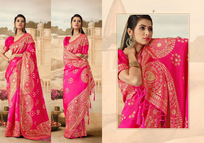 Ynf Regalia Silk Designer Party Wear Sarees Catalog
